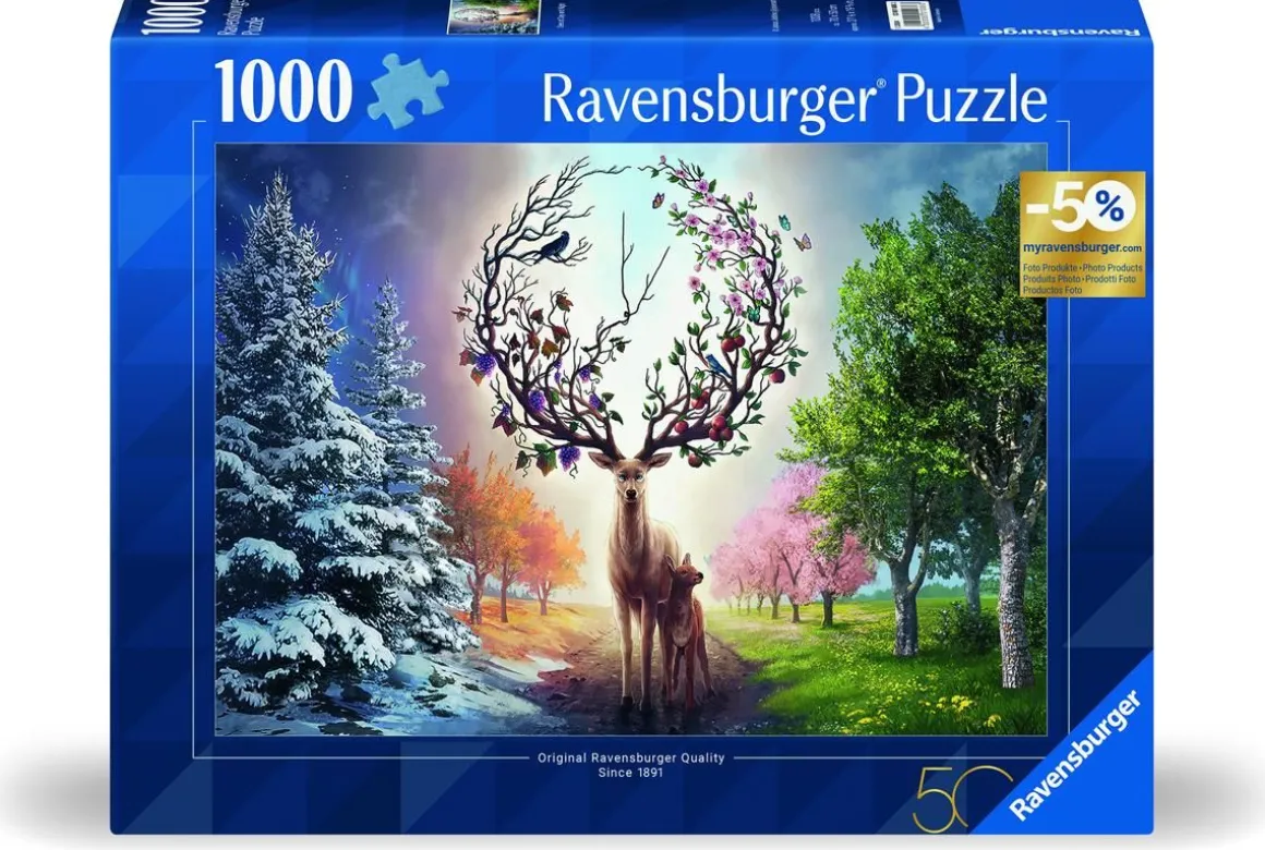 RAVENSBURGER MAGICAL DEER 1000 PALAA