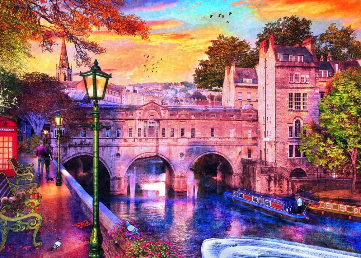 RAVENSBURGER PALAPELI 1000P BATH ROMANCE