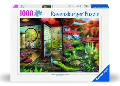 RAVENSBURGER PALAPELI 1000P JAPANESE GARDEN TEAHOUSE KYOTO