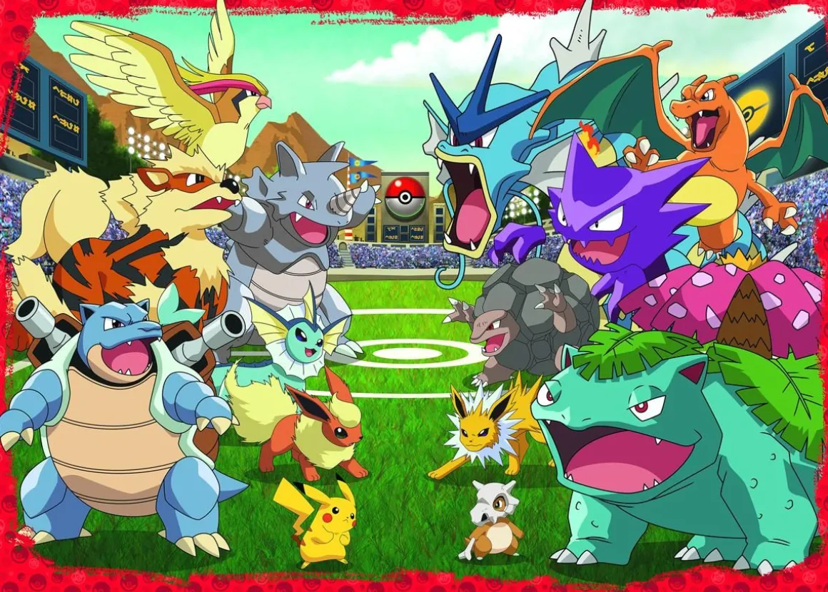 RAVENSBURGER POKEMON SHOWDOWN 1000 PALAA