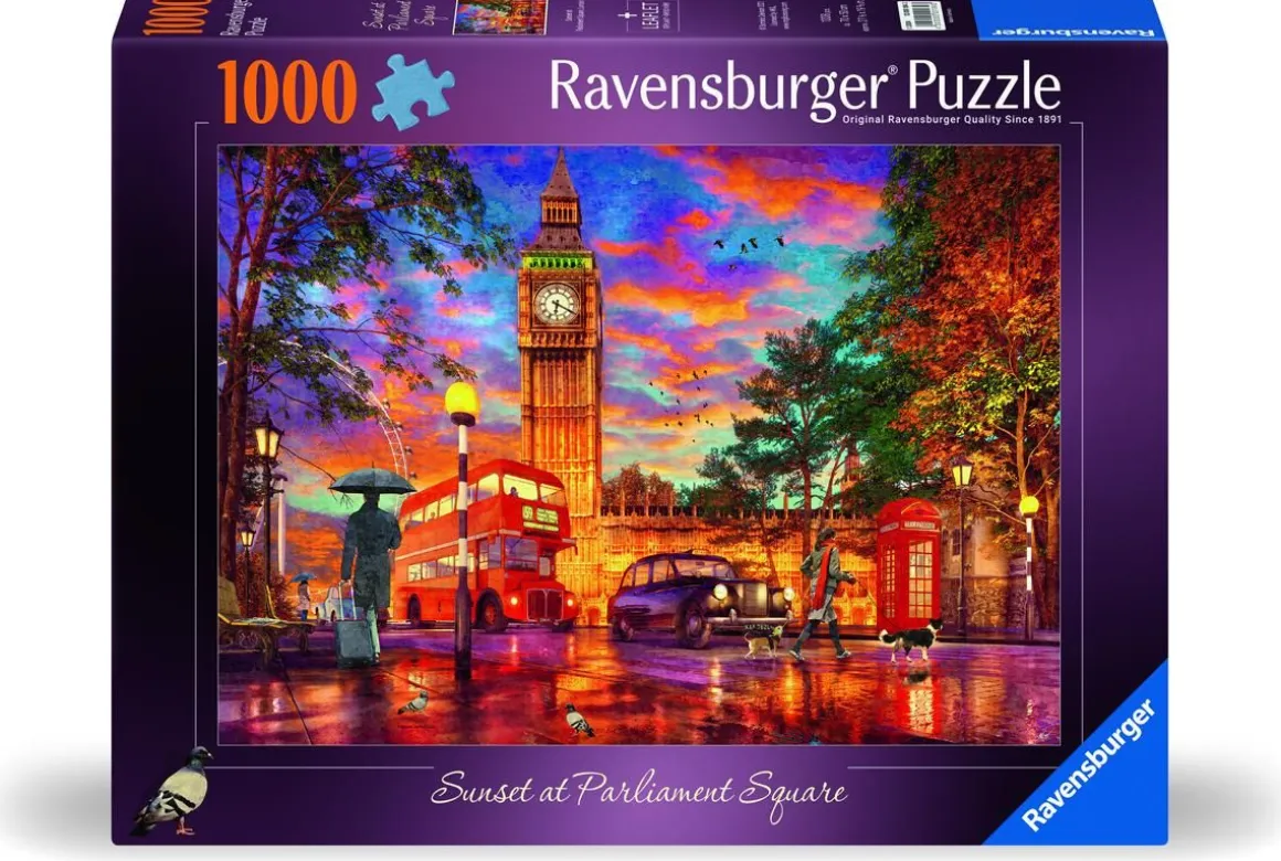 RAVENSBURGER SUNSET AT PARLIAMENT SQUARE 1000 PALAA