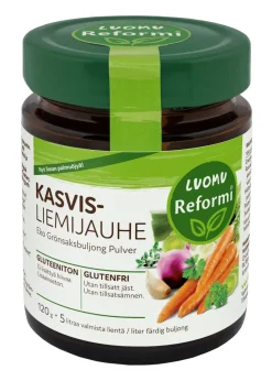 REFORMI LUOMU KASVISLIEMIJAUHE 120 G