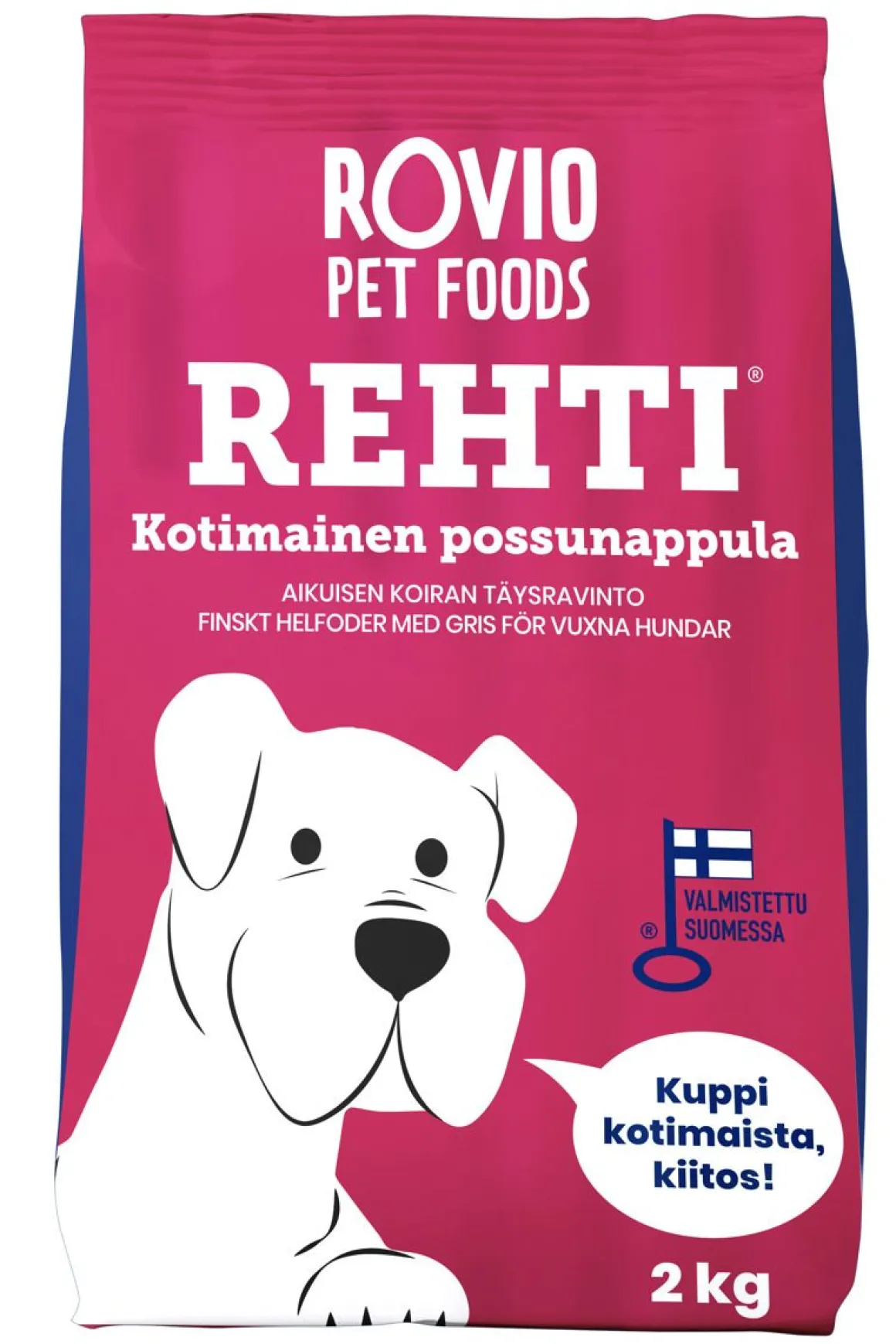 REHTI KOIRAN TÄYSRAVINTO POSSU AIKUINEN 2 KG