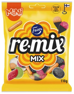 REMIX MINI MIX KARKKIPUSSI  110 G