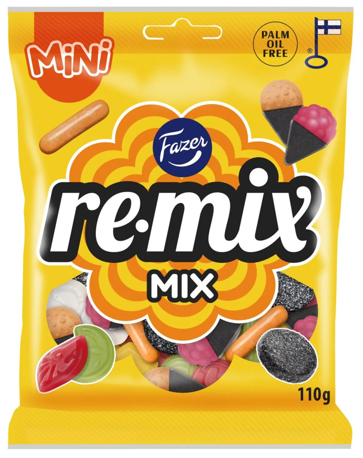REMIX MINI MIX KARKKIPUSSI 110 G