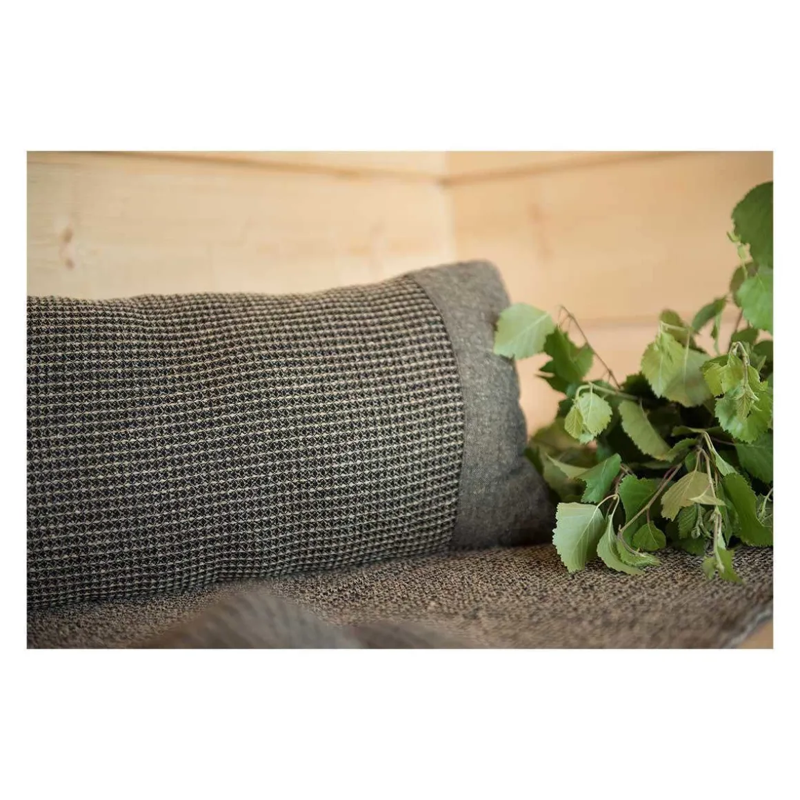 RENTO SAUNATYYNY KENNO 50X22 CM MUSTA/BEIGE