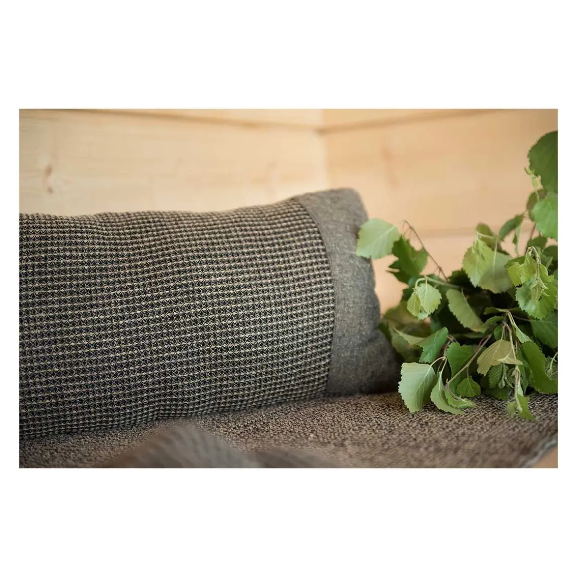 RENTO SAUNATYYNY KENNO 50X22 CM MUSTA/BEIGE