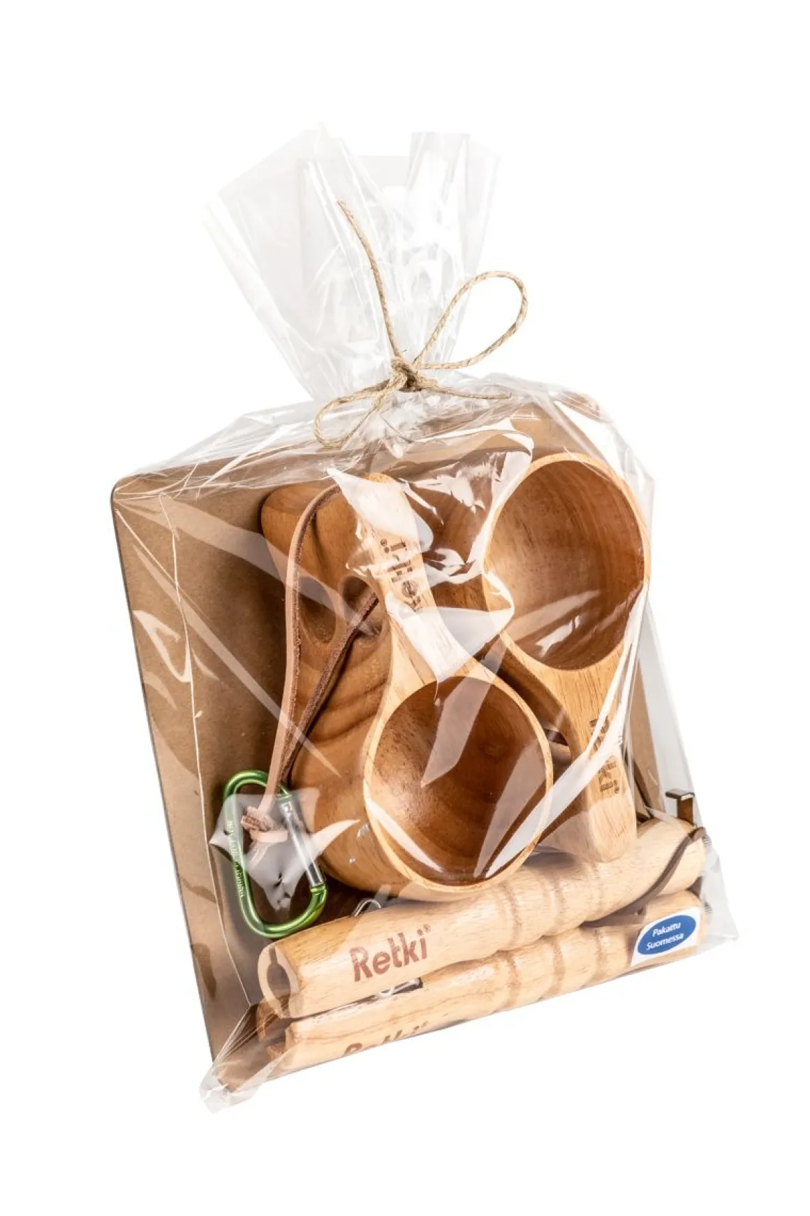 RETKI LAHJAPAKKAUS 2 KUKSAA + 2 MAKKARATIKKUA