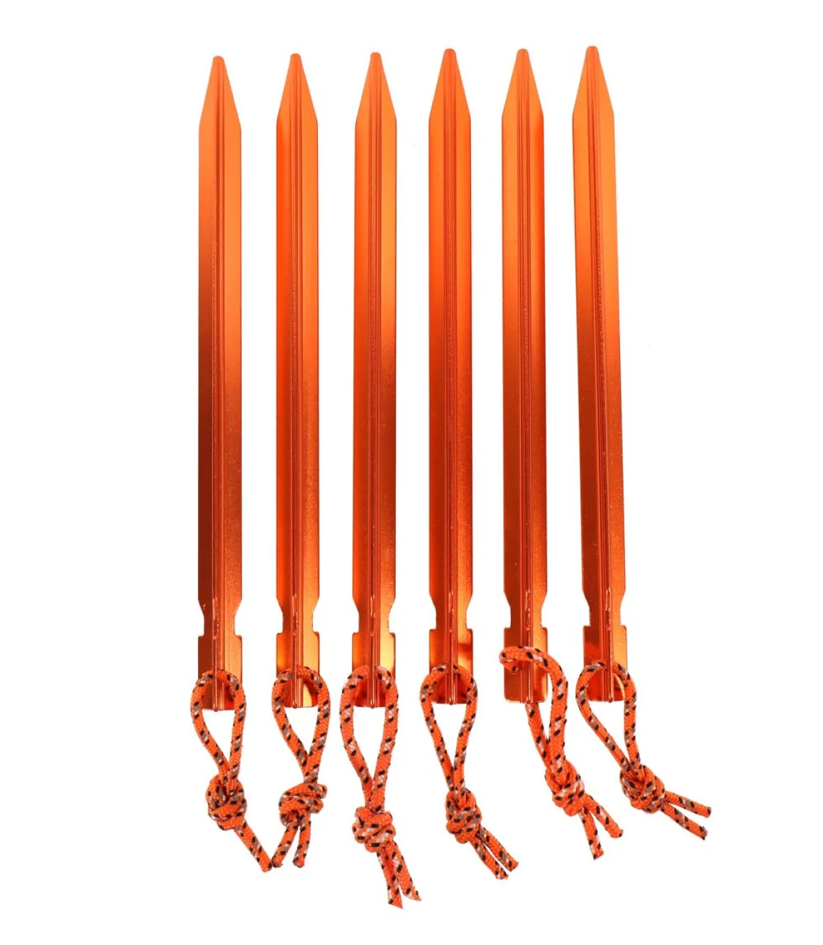 RETKI TELTTAKIILA ALUMIINI 6KPL ORANSSI