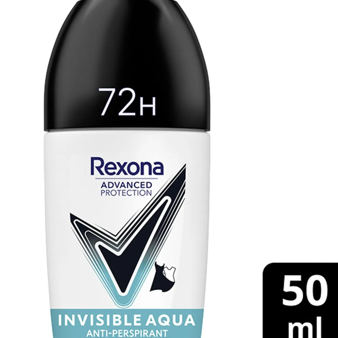 REXONA ADVANCED PROTECTION INVISIBLE AQUA ROLL-ON 50 ML