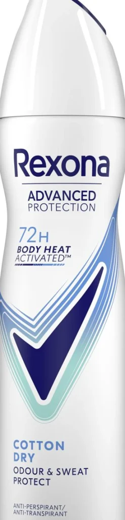 REXONA ADVANCED PROTECTION COTTON DRY SPRAY 150 ML