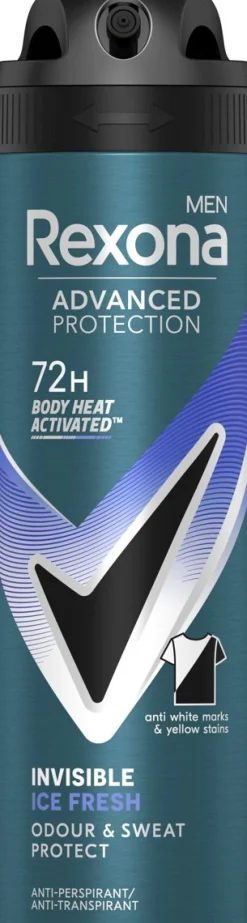 REXONA MEN ADVANCED PROTECTION ICE FRESH SPRAY 150 ML