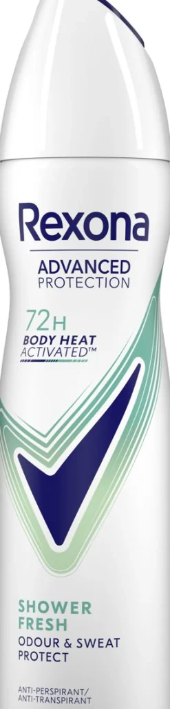 REXONA SPRAY ADVANCED PROTECTION SHOWER FRESH 150 ML