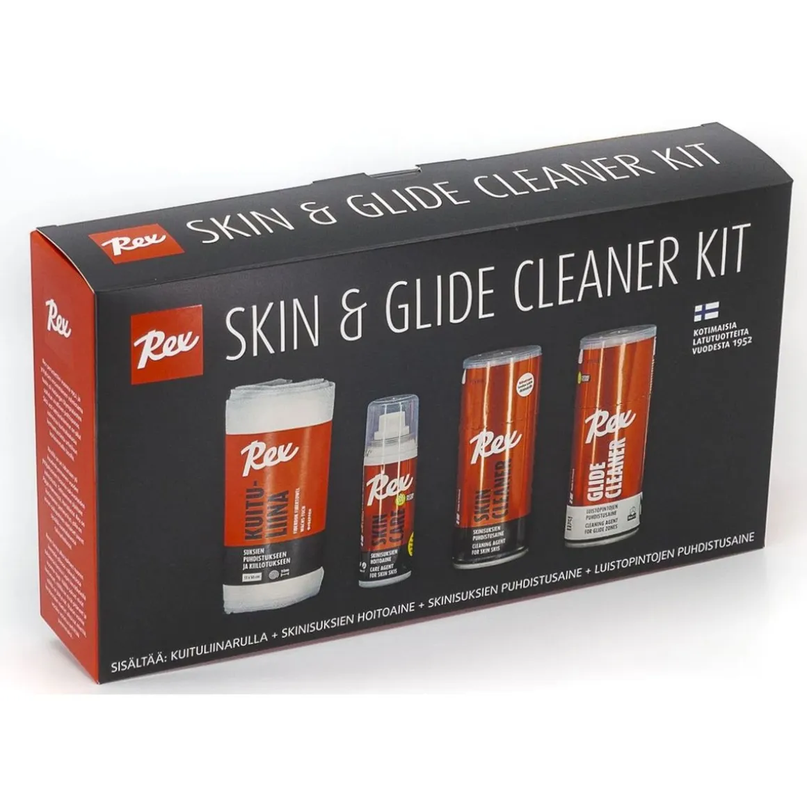 REX SKIN AND GLIDE CLEANER PITOKARVASUKSEN HUOLTOSARJA 573