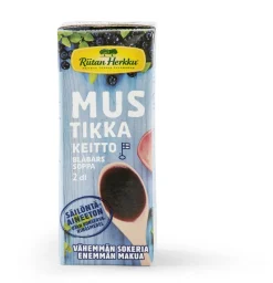 RIITAN HERKKU MUSTIKKAKEITTO 200 ML