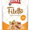 RINTI FILETTO KOIRAN ANNOSATERIA HYYTELÖSSÄ KANA & SYDÄN 100 G