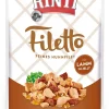 RINTI FILETTO KOIRAN ANNOSATERIA HYYTELÖSSÄ KANA & LAMMAS 100 G