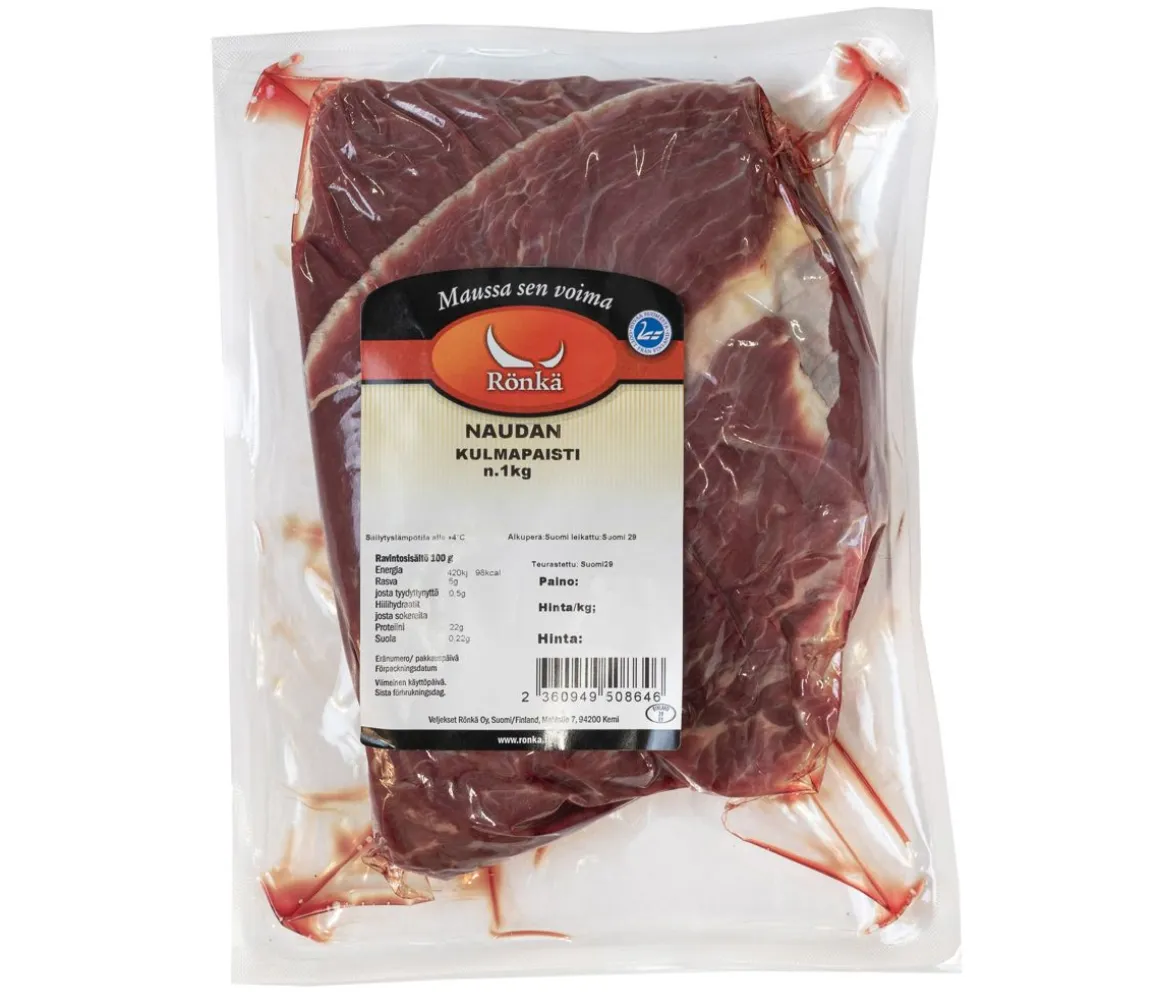 RÖNKÄ NAUDAN KULMAPAISTIPALA N. 1KG