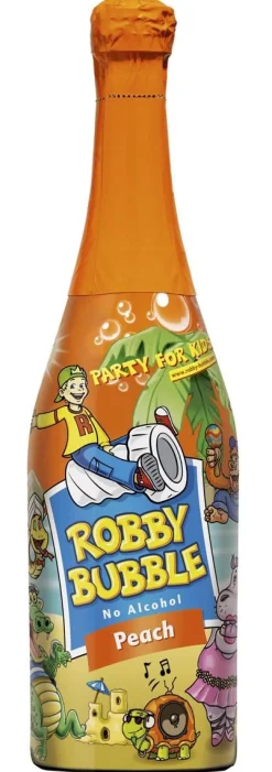 ROBBY BUBBLE PERSIKKA KLP  750 ML