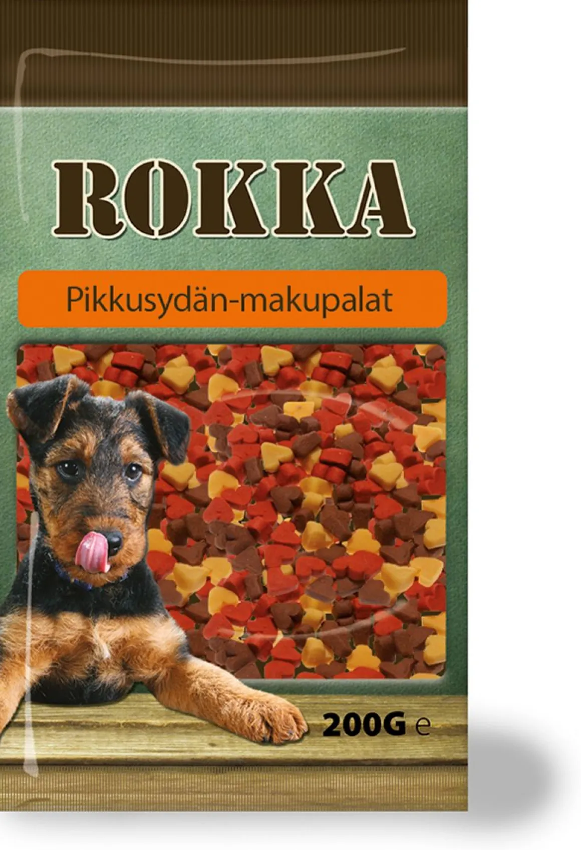 ROKKA PIKKUSYDÄN-MAKUPALAT 200 G