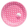 ROOSA NAUHA LAUTANEN PILKUT 18CM/8KPL PINKKI