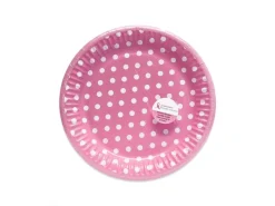 ROOSA NAUHA LAUTANEN PILKUT 18CM/8KPL PINKKI