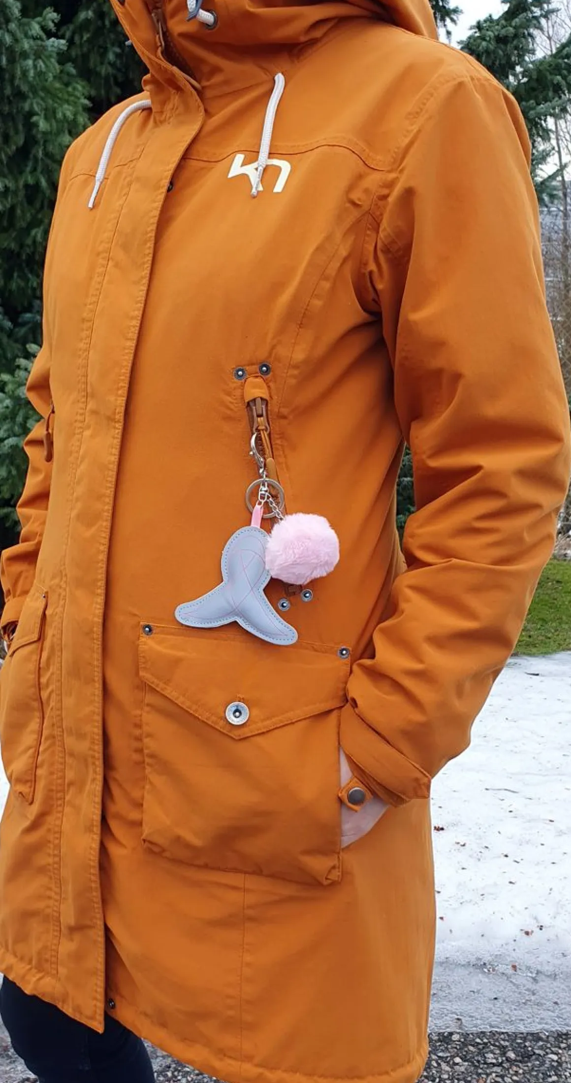 ROOSA NAUHA HEIJASTAVA LAUKKUKORISTE