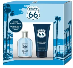 ROUTE 66 LAHJAPAKKAUS FROM COAST TO COAST EDT+SUIHKUGEELI 250 ML