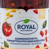 ROYAL AURINKOKUIVATTU TOMAATTI KUUTIO BASILIKAÖLJYSSÄ 200 G