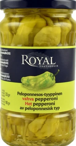 ROYAL PEPPERONI VAHVA VIHREÄ 180 G