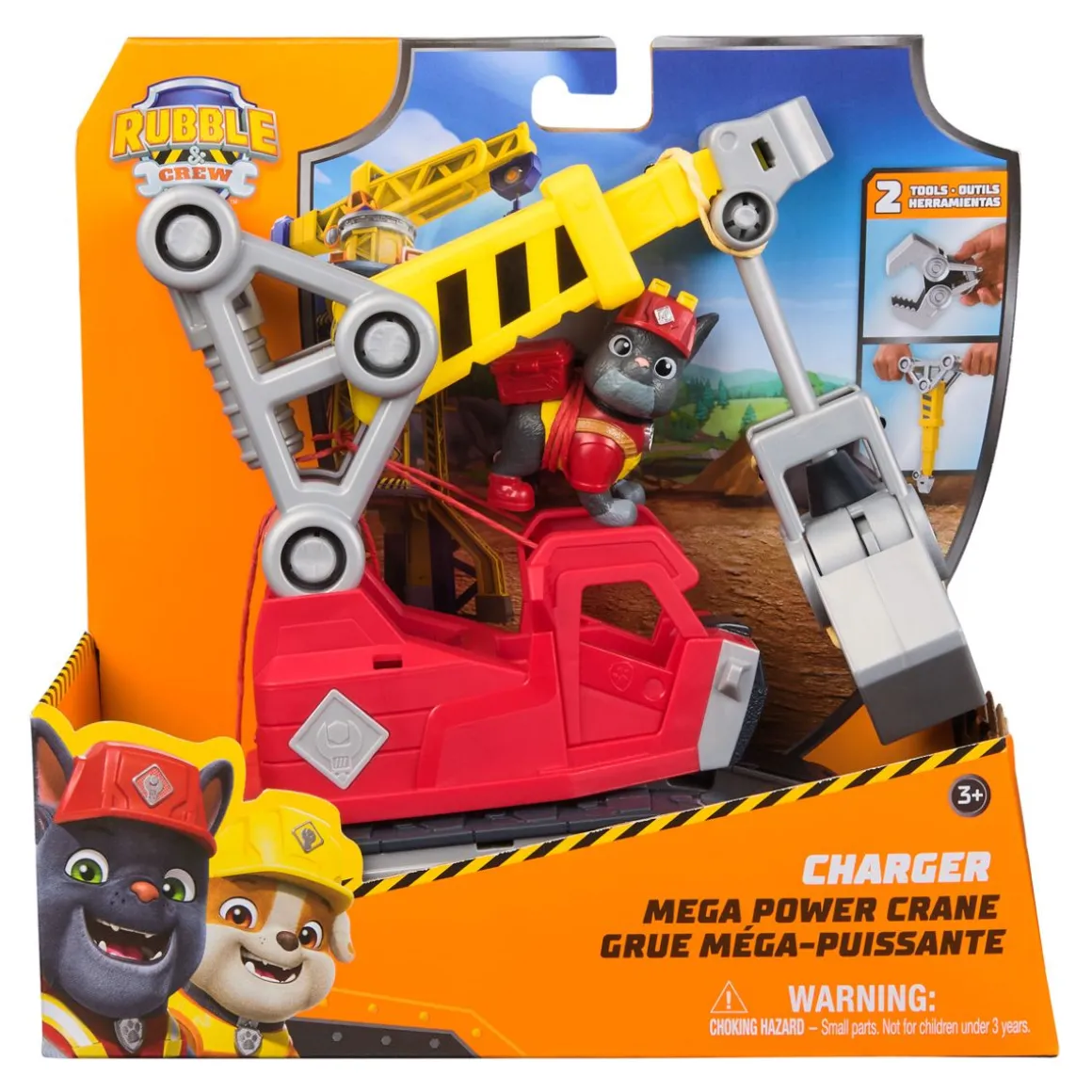 RUBBLE & CREW ROLLEN REMMI ISO RAKENNUSKONE CHARGER