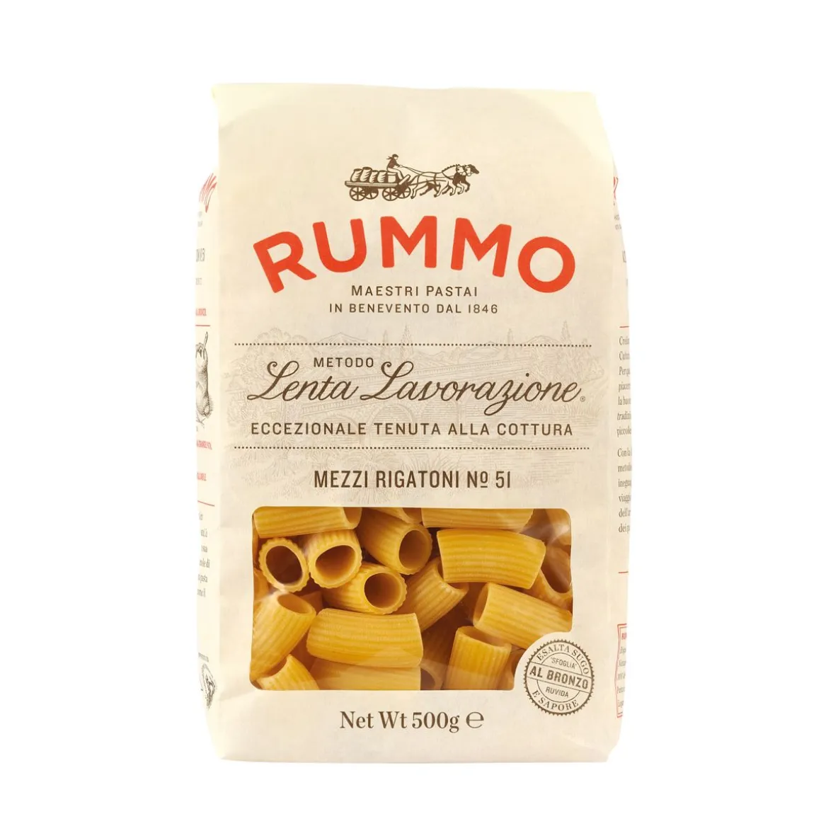 RUMMO MEZZI RIGATONI NO 51 500 G