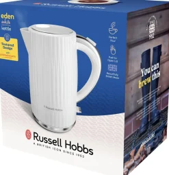 RUSSELL HOBBS EDEN VEDENKEITIN VALKOINEN