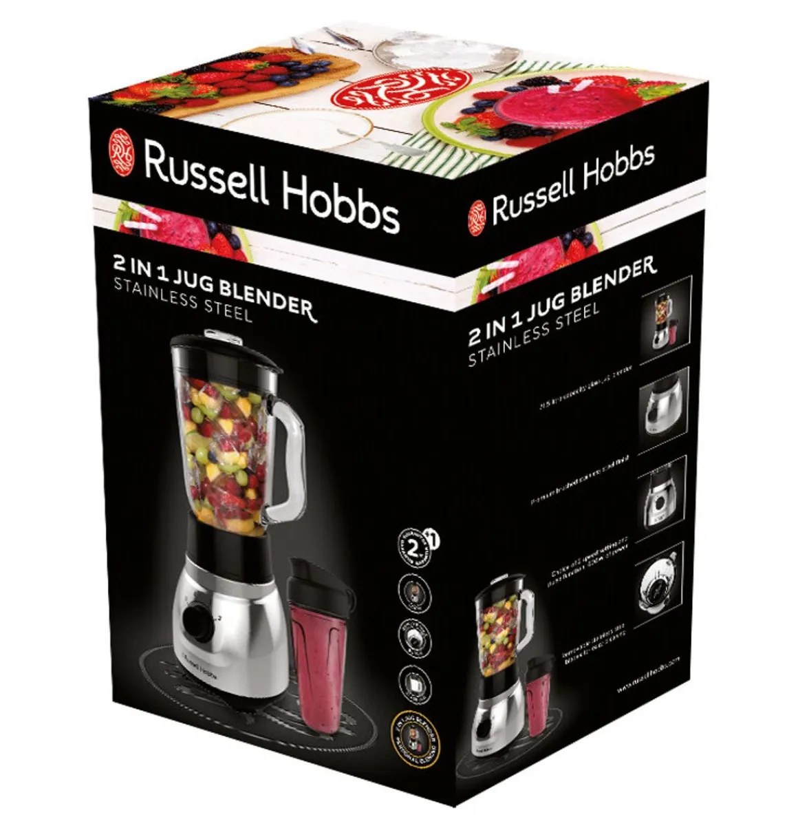 RUSSELL HOBBS 2 IN 1 JUG BLENDER TEHOSEKOITIN