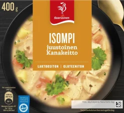 SAARIOINEN ISOMPI KANAKEITTO 400 G