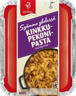 SAARIOINEN KINKKU-PEKONIPASTA  650 G