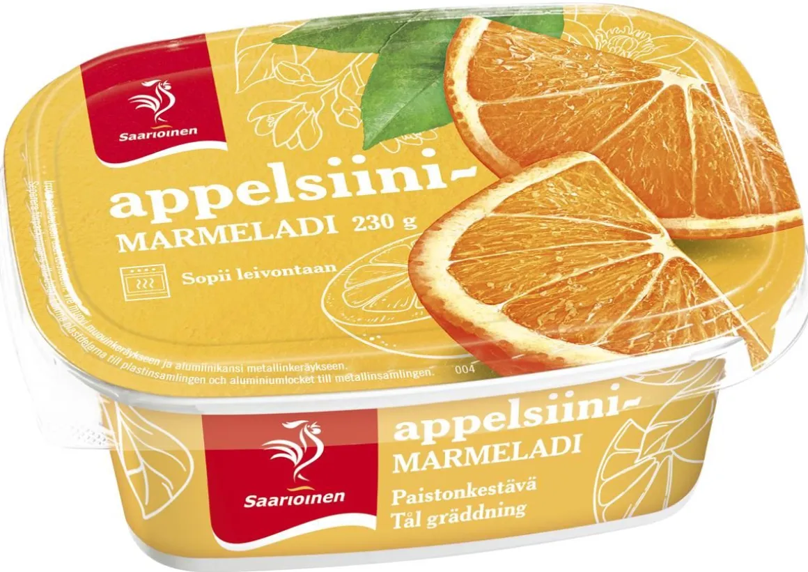 SAARIOINEN APPELSIINIMARMELADI 230 G