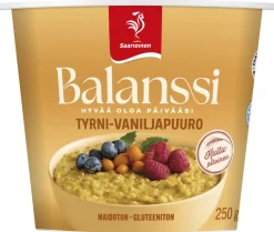 SAARIOINEN BALANSSI TYRNI-VANILJAKAURAPUURO 250 G