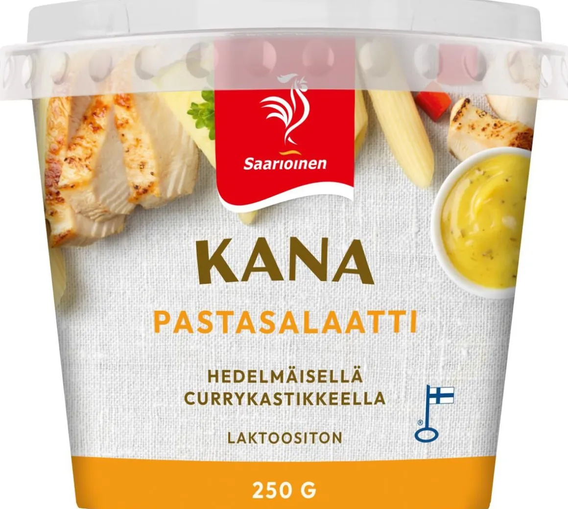 SAARIOINEN EVÄS KANA-PASTASALAATTI 250 G