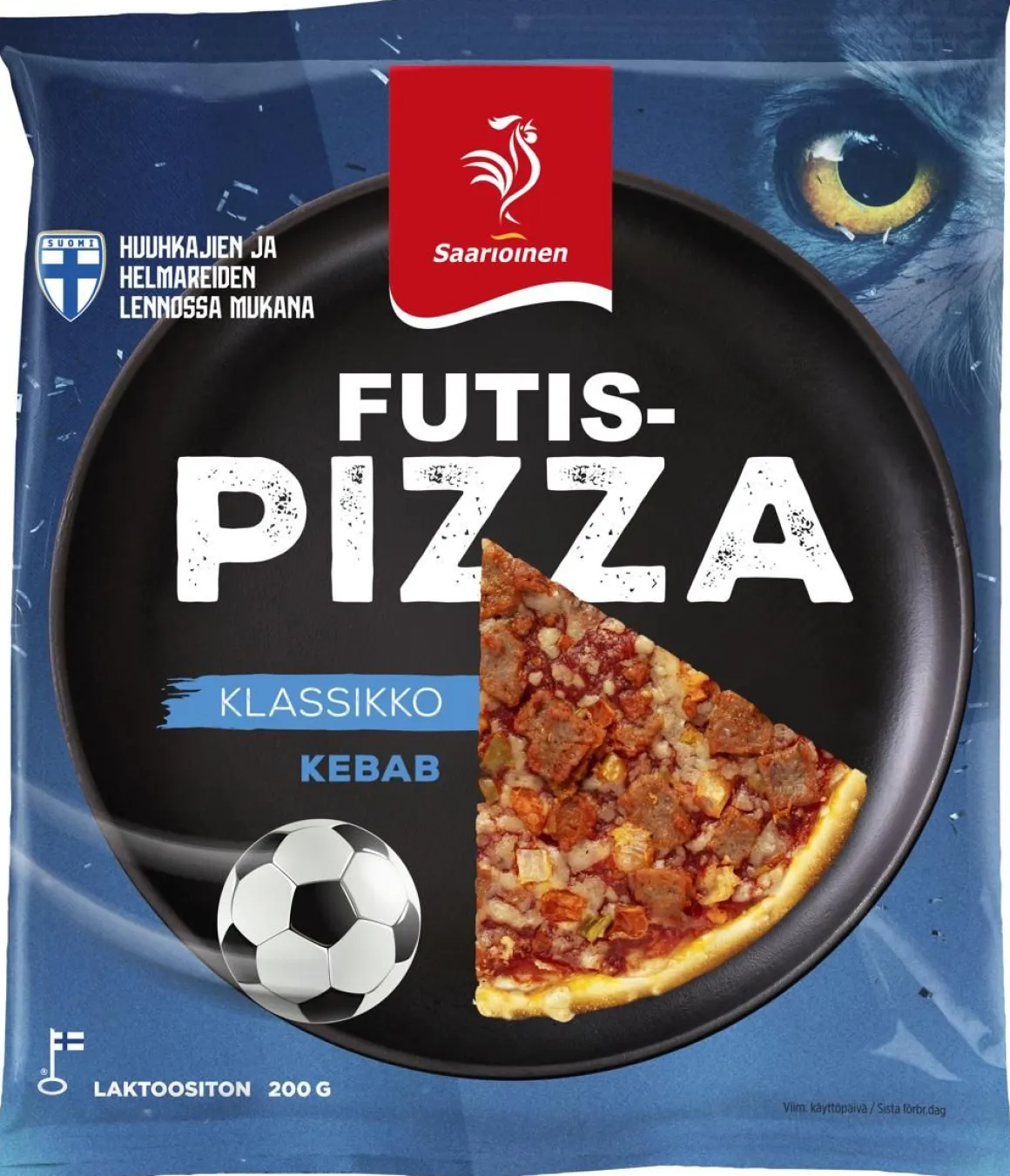 SAARIOINEN FUTISPIZZA KEBAB 200 G