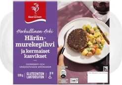 SAARIOINEN HÄRÄNMUREKEPIHVI JA KERMAISET KASVIKSET 320 G
