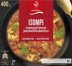 SAARIOINEN ISOMPI JAUHELIHAKEITTO 400 G