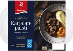 SAARIOINEN KARJALANPAISTI JA PERUNAMUUSI 350 G