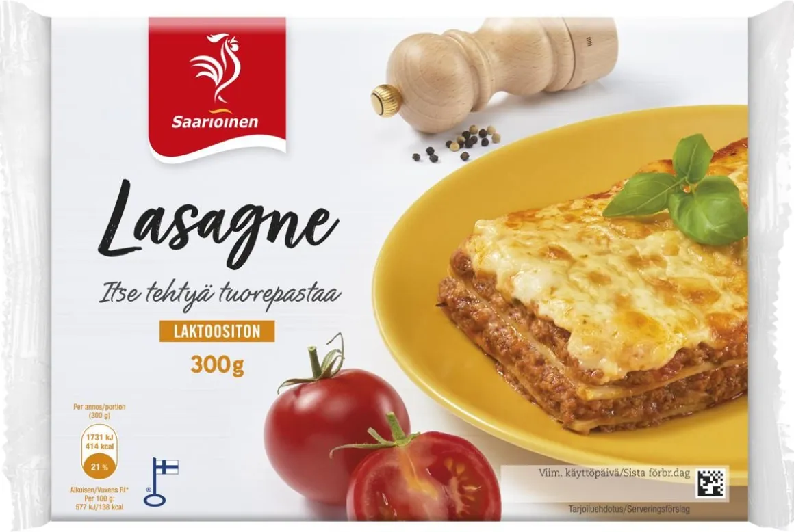 SAARIOINEN LASAGNE 300G 300 G