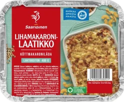 SAARIOINEN LIHAMAKARONILAATIKKO 400G 400 G