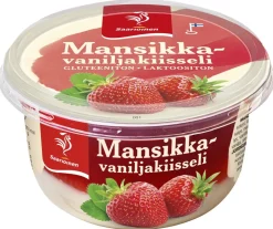 SAARIOINEN MANSIKKA-VANILJAKIISSELI 175 G