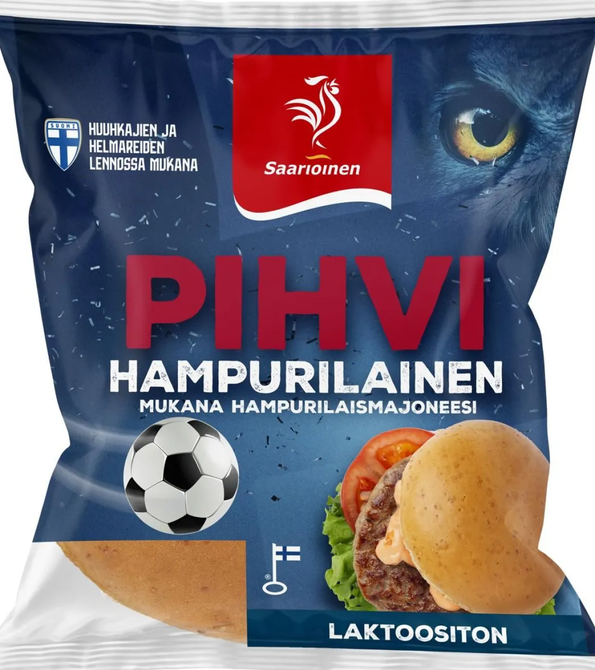 SAARIOINEN PIHVI HAMPURILAINEN 150 G