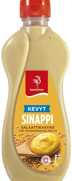 SAARIOINEN SINAPPIKASTIKE KEVYT 345 ML