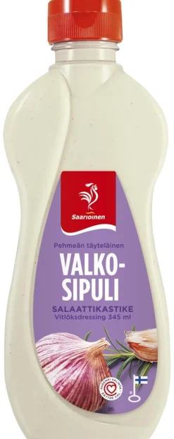 SAARIOINEN VALKOSIPULIKASTIKE 345 ML