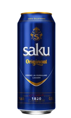 SAKU ORIGINAAL 4,6% TLK 500 ML